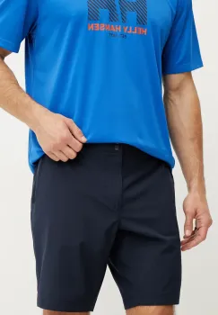 Helly Hansen pantaloni scurti outdoor HP Sirocco culoarea albastru marin, 34158 imagine