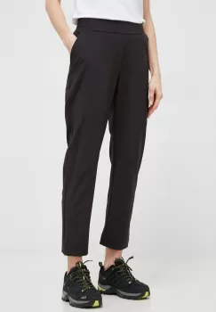 Helly Hansen pantaloni sport Thalia 2.0 femei, culoarea negru, neted imagine