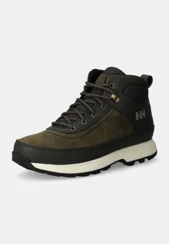 Helly Hansen pantofi Calgary 2 barbati, culoarea verde, izolare usoara, 12036 imagine