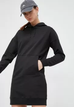 Helly Hansen rochie culoarea negru, mini, drept imagine