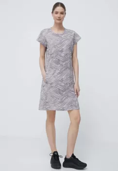 Helly Hansen rochie culoarea roz, mini, drept, 34468 imagine