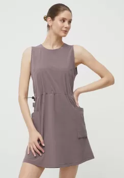 Helly Hansen rochie sport Viken culoarea violet, mini, drept, 62820 imagine