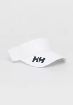 Helly Hansen sapca cozoroc culoarea alb, cu imprimeu imagine