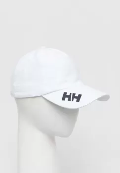 Helly Hansen sapca culoarea alb, cu imprimeu imagine