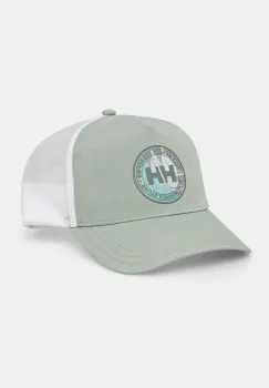 Helly Hansen sapca culoarea verde, cu imprimeu, 67520 imagine