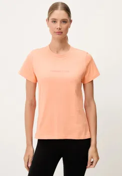 Helly Hansen tricou din bumbac CORE femei, culoarea portocaliu, 54591 imagine