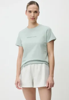 Helly Hansen tricou din bumbac CORE femei, culoarea verde, 54591 imagine