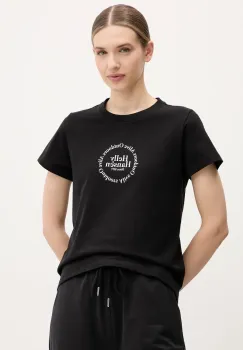Helly Hansen tricou din bumbac CORE GRAPHIC femei, culoarea negru, 54592 imagine