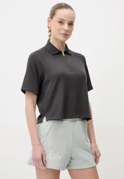Helly Hansen tricou polo INSHORE femei, culoarea negru, 34481 imagine
