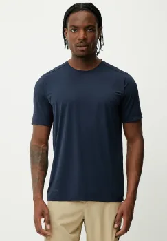 Helly Hansen tricou SHINE SOLEN culoarea bleumarin, neted, 49573 imagine