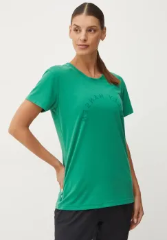 Helly Hansen tricou SKOG femei, culoarea verde, 63083 imagine