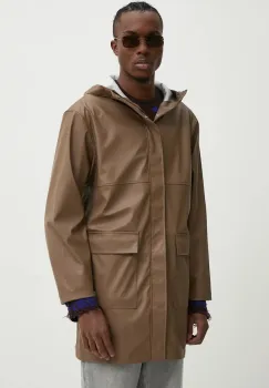 Herschel geaca barbati, culoarea maro, de tranzitie imagine