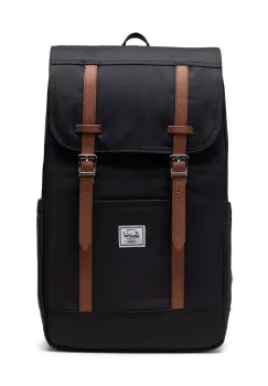 Herschel rucsac 11397-00001-OS Retreat Backpack culoarea negru, mare, neted imagine