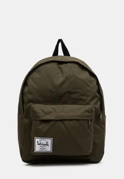Herschel rucsac culoarea verde, mare, neted, 10825-05129-OS imagine