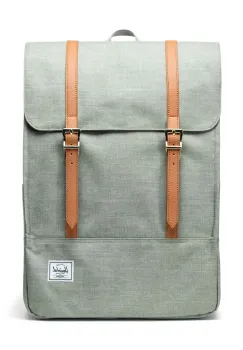 Herschel rucsac culoarea verde, mare, uni, 11404-06569-OS imagine