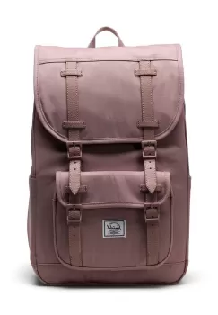 Herschel rucsac Little America Mid Backpack culoarea roz, mare, neted imagine