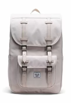 Herschel rucsac Little America Mid-Volume culoarea bej, mare, neted imagine