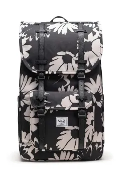 Herschel rucsac Little America(TM) 30 L culoarea negru, mare, cu model, 11390-06917-OS imagine