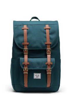 Herschel rucsac Little America(TM) Mid 21 L culoarea verde, mare, uni, 11391-06551-OS imagine