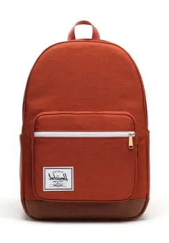 Herschel rucsac Pop Quiz Backpack culoarea portocaliu, mare, neted, 11405-06498-OS imagine