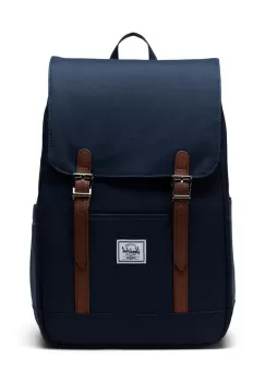 Herschel rucsac Retreat Small Backpack culoarea albastru marin, mare, neted imagine