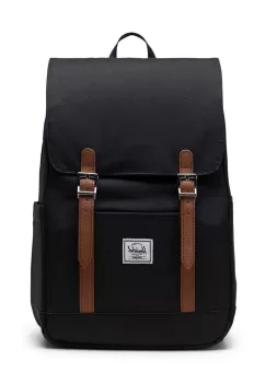 Herschel rucsac Retreat Small Backpack culoarea negru, mare, neted imagine