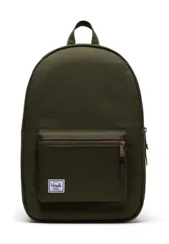 Herschel rucsac Settlement culoarea verde, mare, neted, 10005-04488-OS imagine