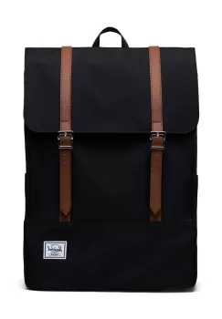 Herschel rucsac Survey Backpack culoarea negru, mare, neted imagine
