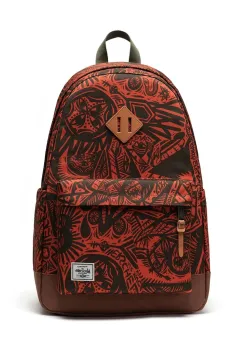 Herschel rucsac Thomas Campbell culoarea verde, mare, cu imprimeu, 11582-06782-OS imagine