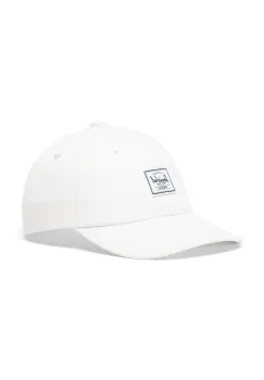Herschel sapca de baseball din bumbac culoarea gri, neted, 50554-05977-OS imagine