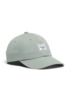 Herschel sapca de baseball din bumbac culoarea verde, neted, 50554-01898-OS imagine