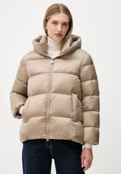 Hetrego geaca de puf ARINA culoarea maro, de iarna, oversize, 8P600 imagine