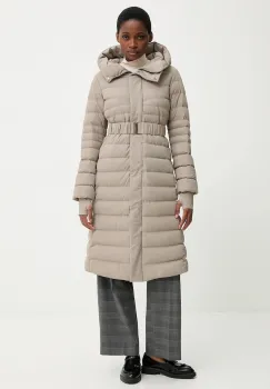 Hetrego geaca de puf ELOWEN culoarea bej, de iarna, 8P652 imagine