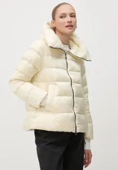 Hetrego geaca de puf ERIN femei, culoarea bej, de iarna, 8N601 imagine