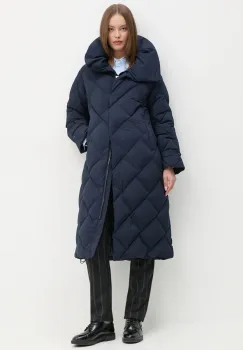 Hetrego geaca de puf JENNA femei, culoarea albastru marin, de iarna, 8N695 imagine