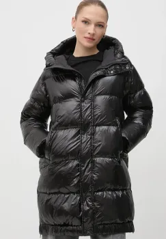 Hetrego geaca de puf SARAH femei, culoarea negru, de iarna, 8N722 imagine