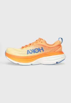 Hoka One One pantofi de alergat Bondi 8 culoarea portocaliu imagine