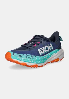 Hoka pantofi Speedgoat 6 femei, culoarea albastru marin, 1147811 imagine