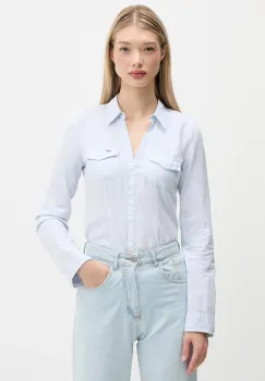 Hollister Co. camasa din bumbac cu guler clasic, regular, KI340-5425 imagine