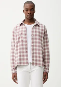 Hollister Co. camasa din bumbac culoarea roz, cu guler clasic, regular, KI325-5202-638 imagine