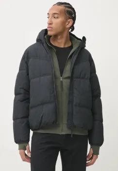 Hollister Co. geaca barbati, culoarea negru, de iarna, KI332-4122 imagine