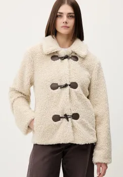 Hollister Co. geaca culoarea bej, de tranzitie, KI344-5064-100 imagine