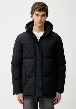 Hollister Co. geaca culoarea negru, de iarna, KI332-5072-900 imagine