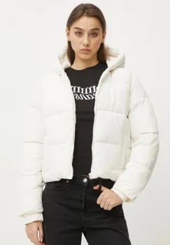 Hollister Co. geaca femei, culoarea alb, de iarna, KI344-4634 imagine