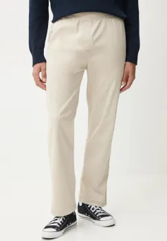 Hollister Co. pantaloni barbati, culoarea bej, drept, KI330-4137 imagine