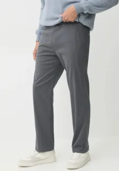 Hollister Co. pantaloni barbati, culoarea gri, drept, KI330-4140 imagine