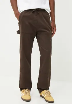 Hollister Co. pantaloni barbati, culoarea maro, drept, KI330-4086 imagine