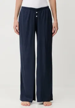 Hollister Co. pantaloni de pijama culoarea bleumarin, KI346-5117-200 imagine