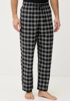 Hollister Co. pantaloni de pijama culoarea negru, cu model, KI313-5009-908 imagine