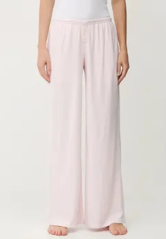 Hollister Co. pantaloni de pijama culoarea roz, KI346-5097-600 imagine